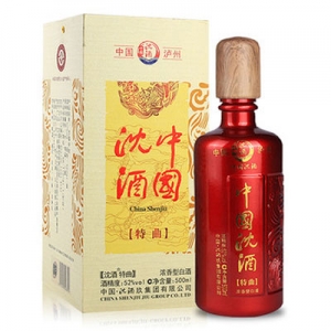 52度中國沈酒特曲